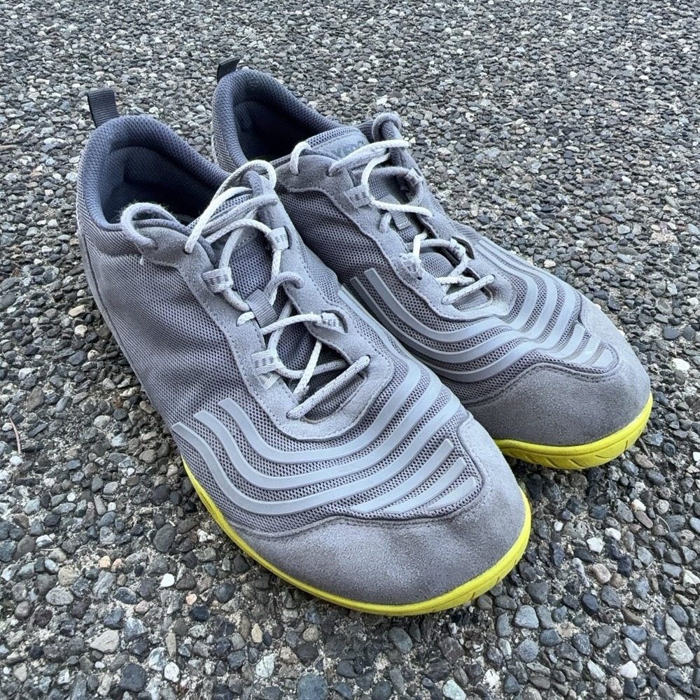 Xero Shoes 360 Shoes Mens Size 14 Gray Barefoot Gym Training Sneakers Athletic